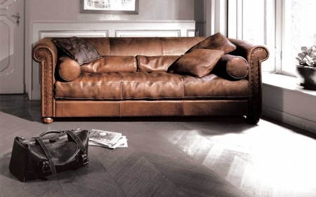 Baxter Alfred sofa and cushions