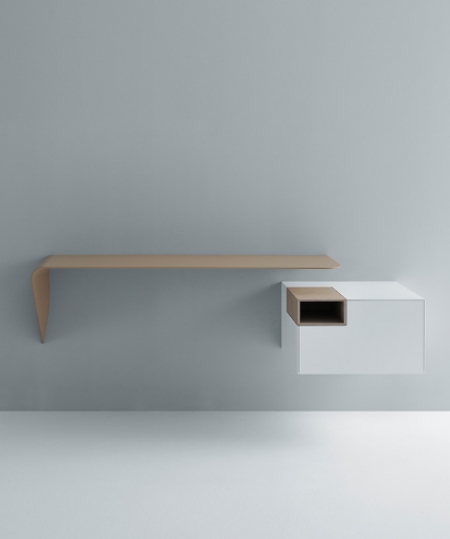 MDF Italia Mamba Light shelf / wall-mounted desk