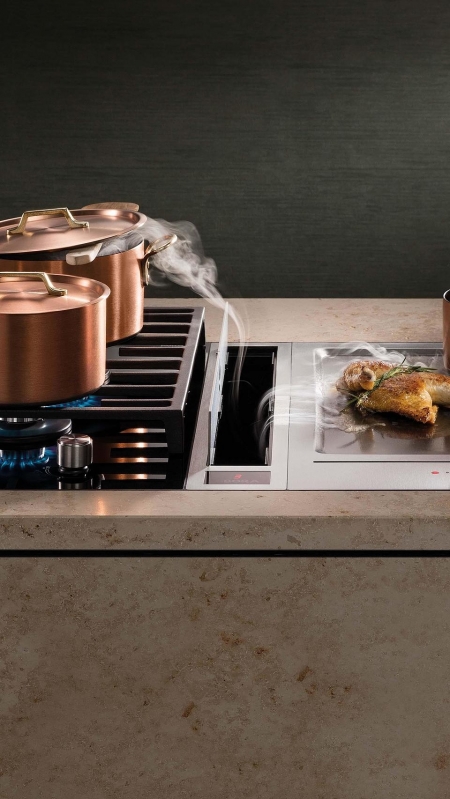 Bora Classic Cooktop and cooktop extractor