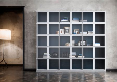 Capod'opera Concept bookcase / matt lacquer