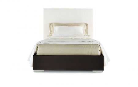 Poliform Arca bed with quilted upholstered headboard
